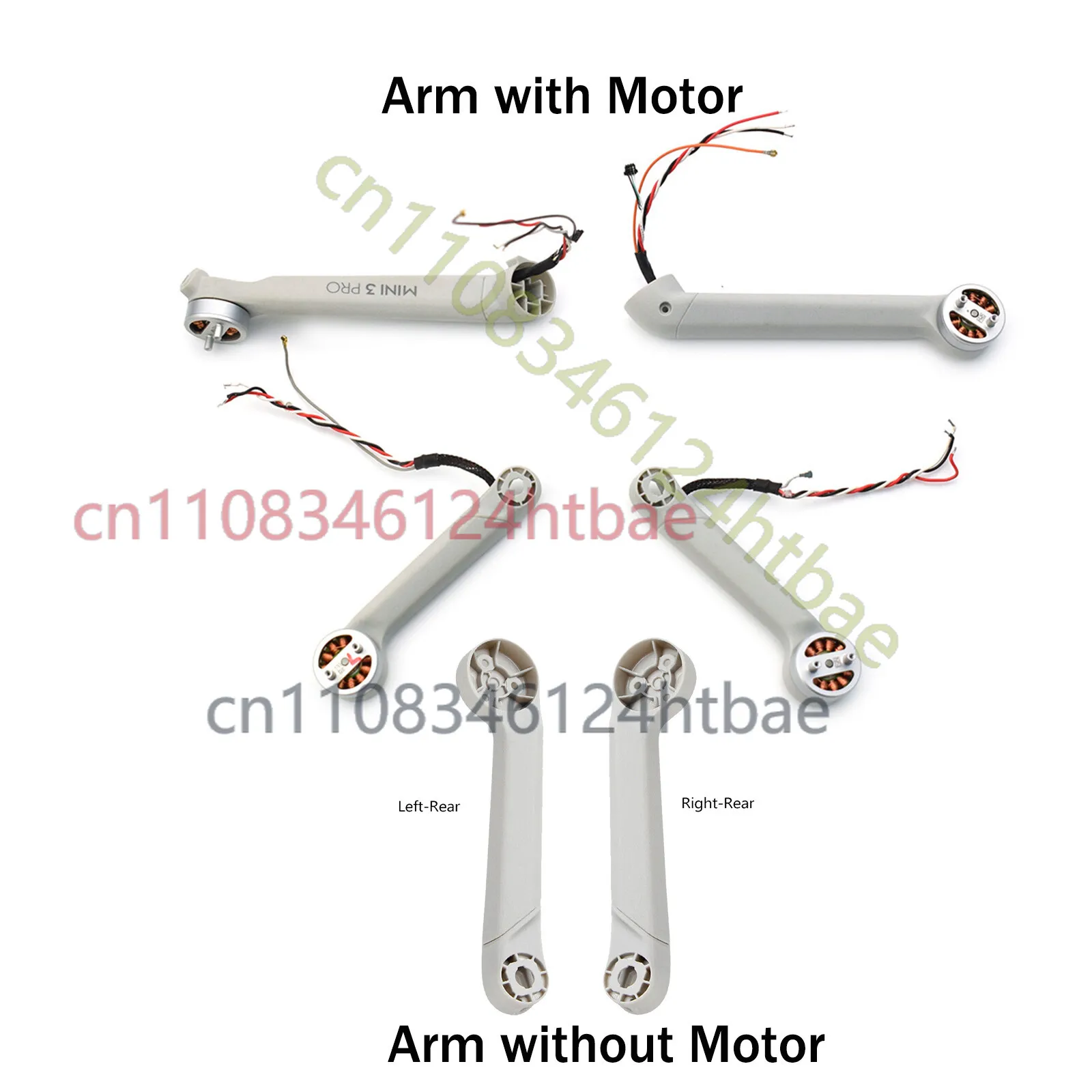 

Original Left/Right/Front/Rear Motor Arm/Cover Shell For DJI Mini 3 Pro Drone