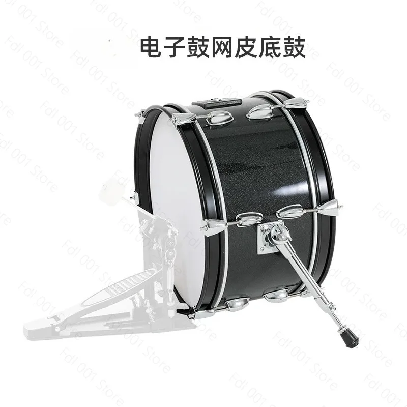 Electronic drum wood cavity kick drum mesh simulation kick drum