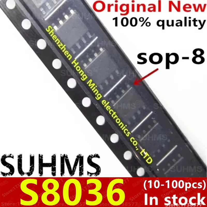 (10-100piece)100% New STI8036 STI8036BE S8036 sop-8 Chipset
