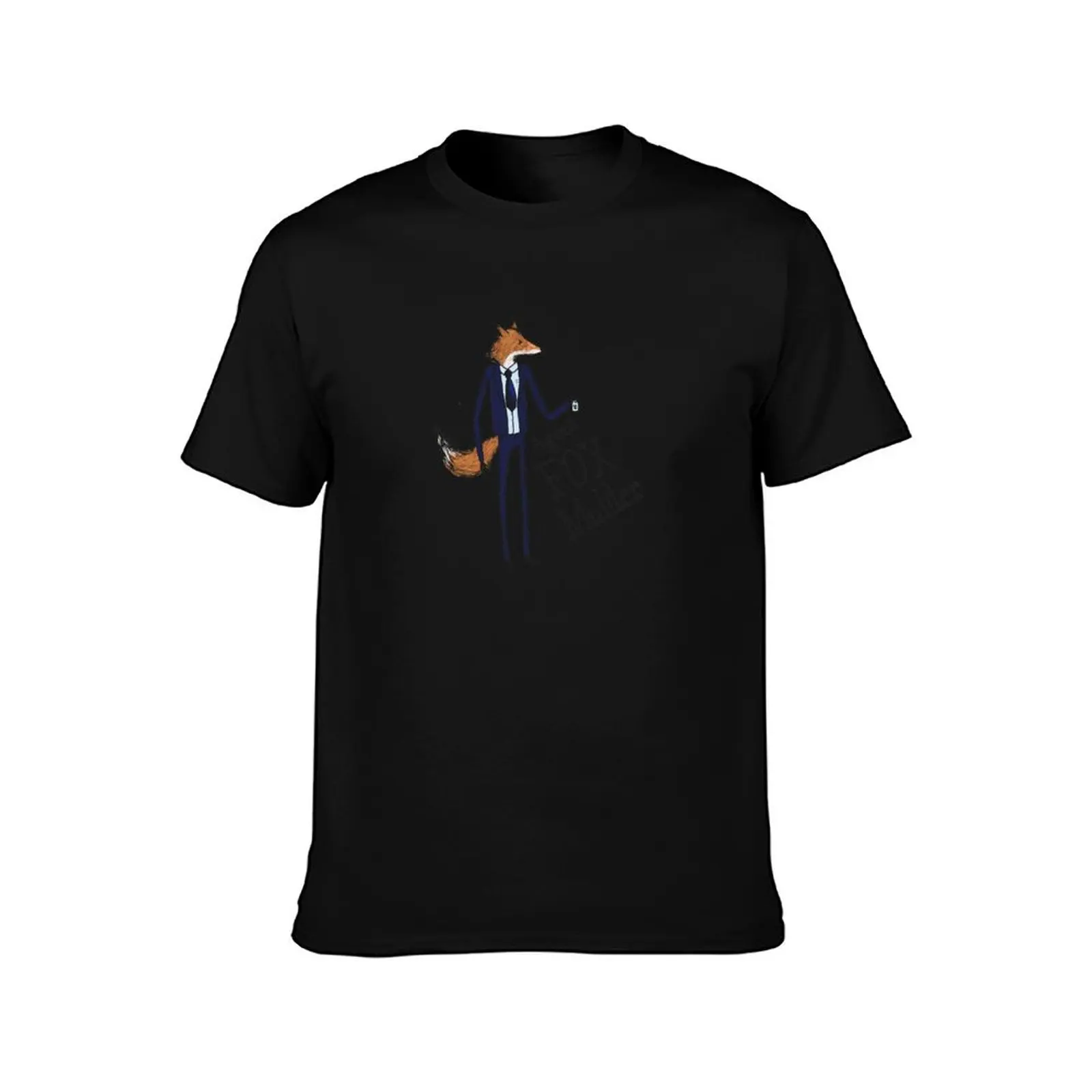 Agent Fox Mulder T-Shirt Summer Casual Cotton Tee Oversized Streetwear Tops Vintage Graphic Print Loose Fit Short Sleeve