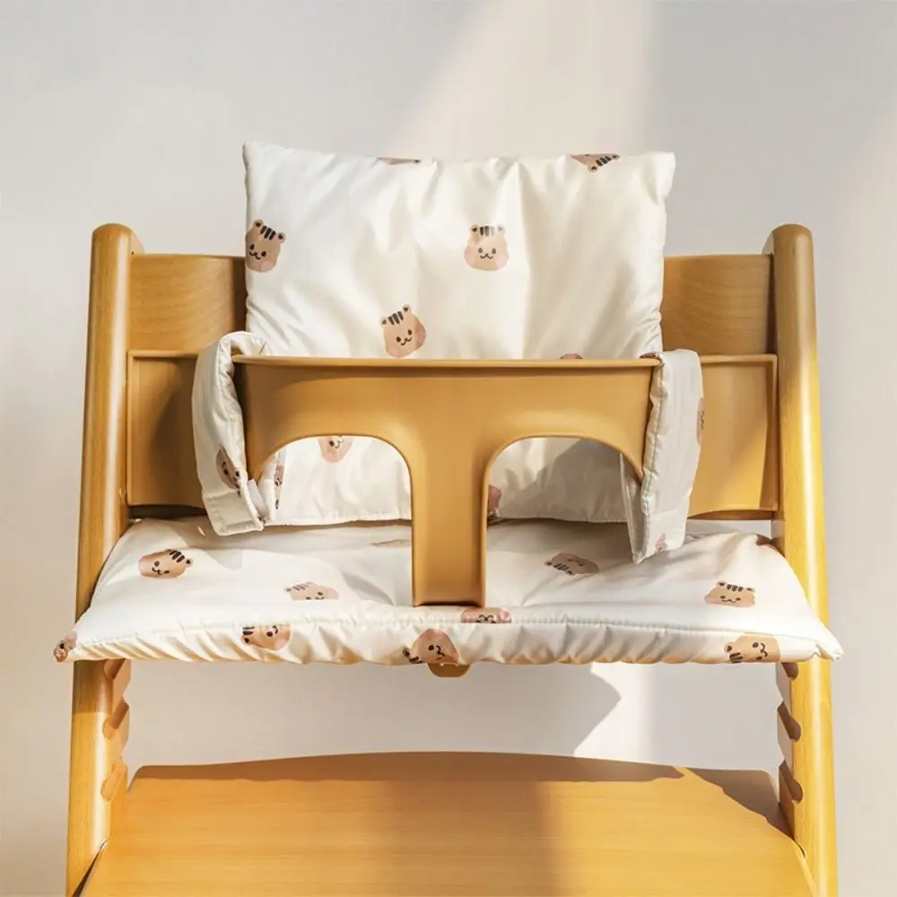 

Baby Dining Chair Cushion Cute Animal Pattern Infant Seat Cushion Comfort Soft Non-Slip Seat Liner Pad Chair Accessories
