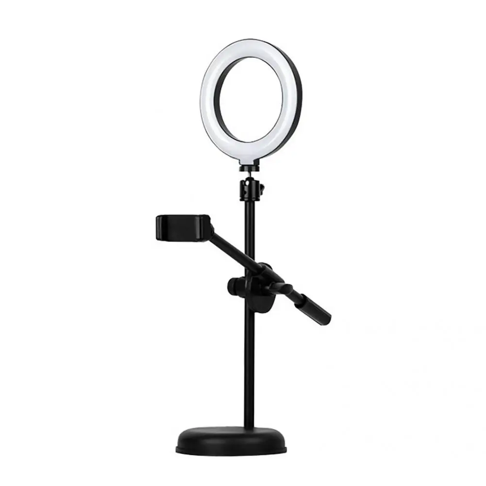 Stable  Durable Portable Tabletop Fill Light Live Streaming Stand Solid Base Live Streaming Holder Detachable   for Nail Art