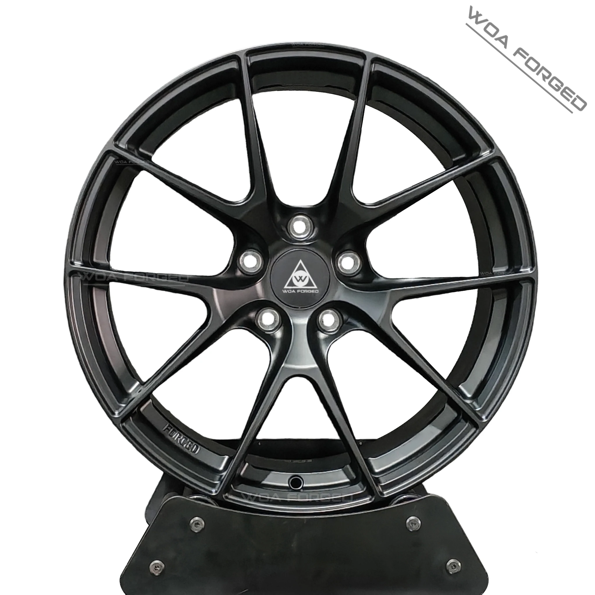 Custom Satin Black VS-5RS One Piece Forged Wheels Lightweight Sport Racing Alloy New for Passenger Car Compatible M340i M2 M3 view 4