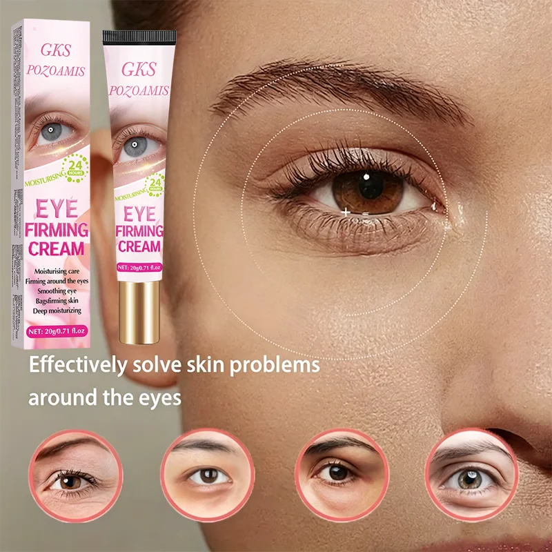 Eye Firming Cream Improves Puffiness, Dark Circles, and Various Fine Lines Around the Eyes. It Hydrates and Moisturizes