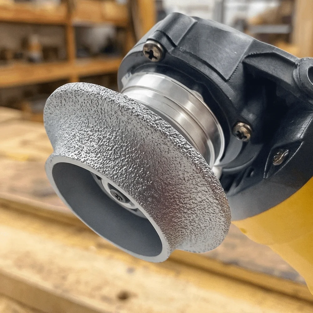 

Наждачный шлифовальный круг круглой формы с французским краем, различные формы, профильный шлифовальный круг, отверстие в оправке, полукруглый край