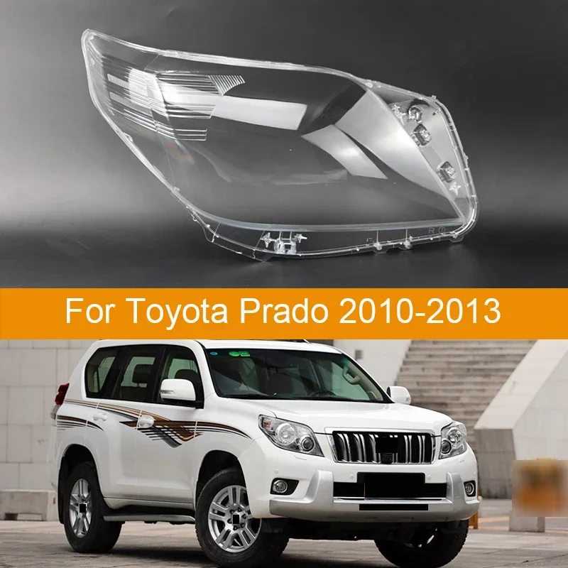 

Передняя прозрачная крышка для автомобильных фар Toyota Prado 2010 2011 2012 2013