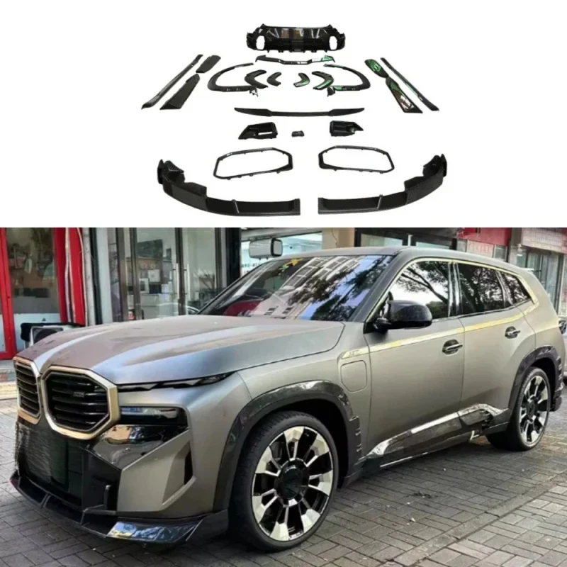 Premium Car Accessories Hot Selling High Temperature Process Automotive Turbulence Kit Dry Carbon Fiber Small Surrou Durable