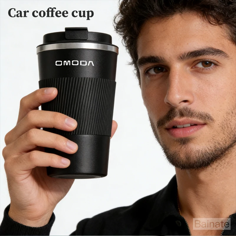 510ml Edelstahl-Kaffeebecher Thermoskanne, für OMODA 5 E5 OMODA C5 O5 OMODA C7 C9, Reise-Auto-Isolierflasche Zubehör – Detail 3