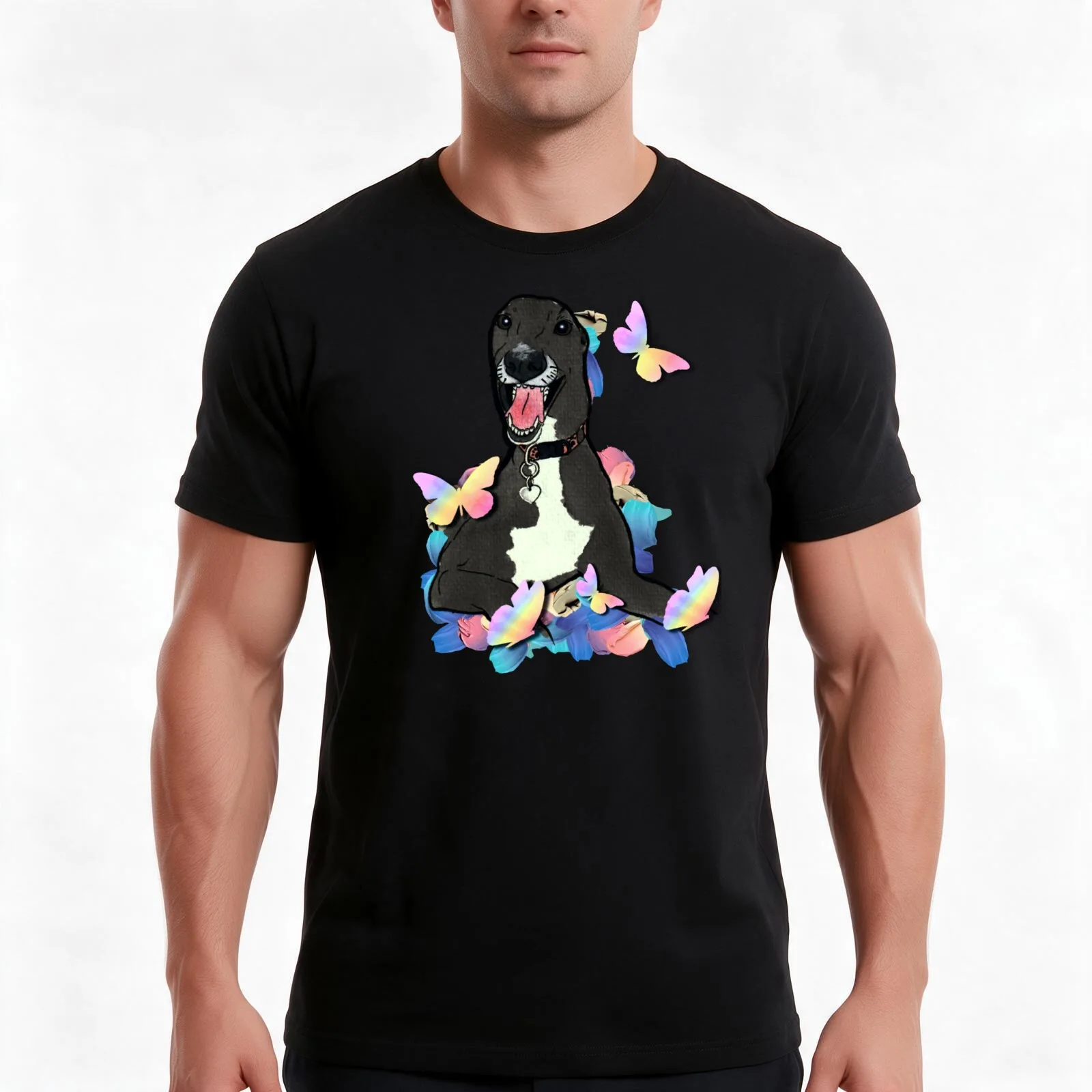 Echo T-Shirt, Summer Casual Cotton Tee, Oversized Streetwear Tops, Vintage Graphic Print, Loose Fit Short Sleeve, 100% Cotton