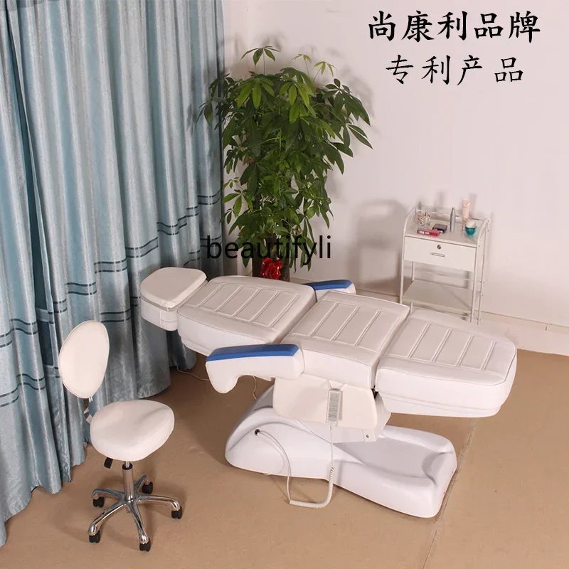 SS سرير التجميل الكهربائي رفع الجسم الوشم الوشم الأريكة تدليك الأريكة حقن البلاستيك صالون تجميل Bed7486
