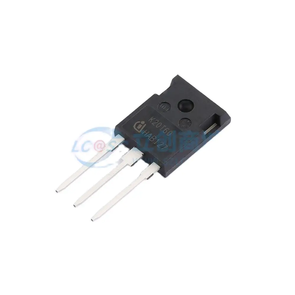 5Pcs/Lot Original K20T60 IGBT 600V 40A 166W Through Hole PG-TO247-3 Transistor IKW20N60T Motor Drive Antiparallel diode