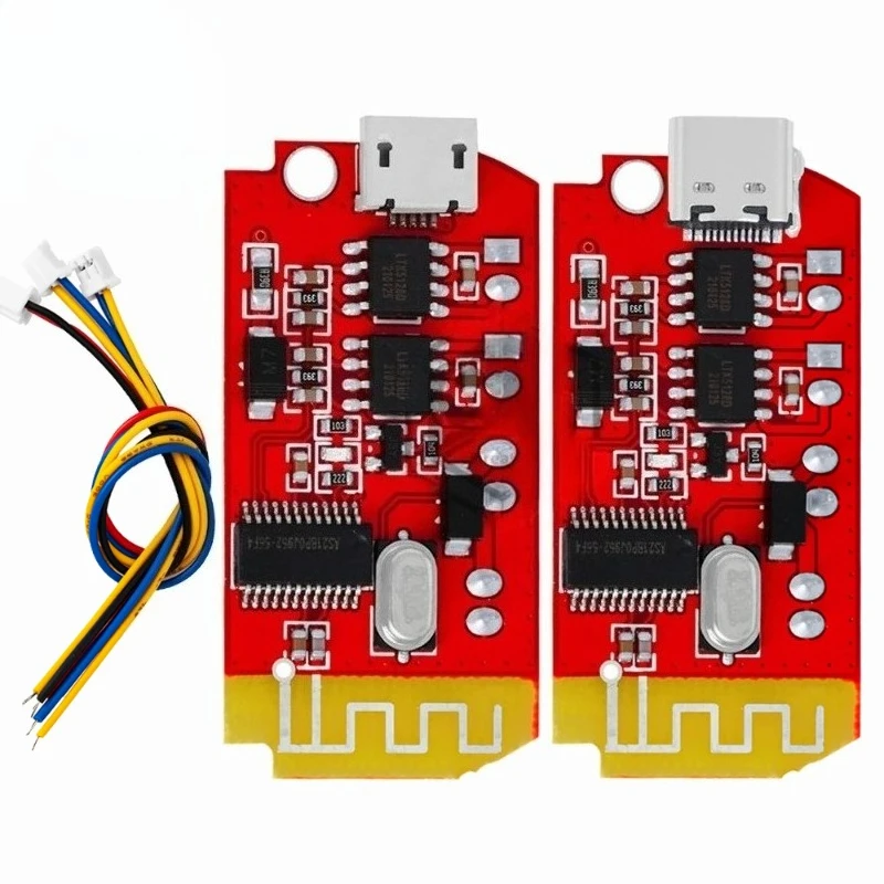 CT14 TYPE-C DC 3.7V 5V 3W Digital Audio Amplifier Board Double Dual Plate DIY Bluetooth Speaker Modification Sound Music Module