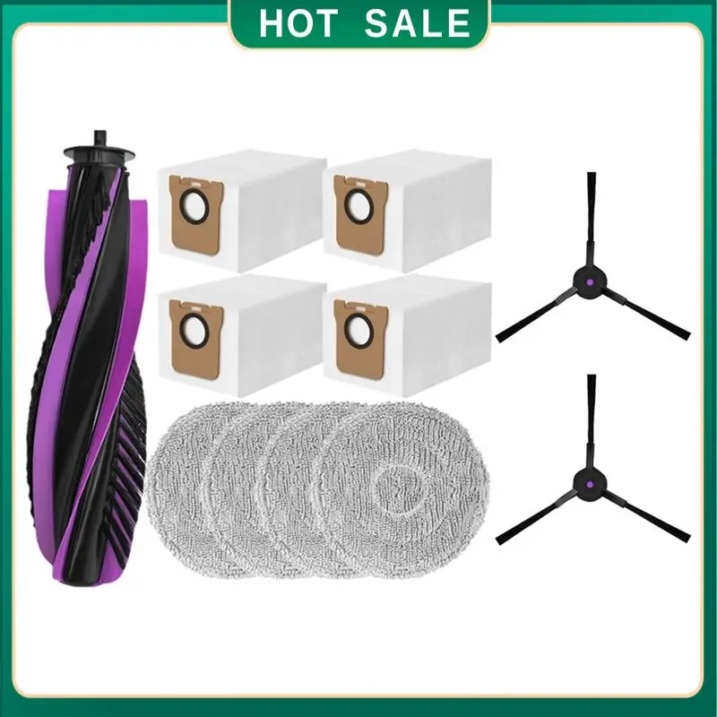 

24-Hour Delivery For JONR P20 PRO Replacement Side Brush, Mop Cloth& Dust Bags 10PCS Household Cleaning Accessories Robot Vacuum