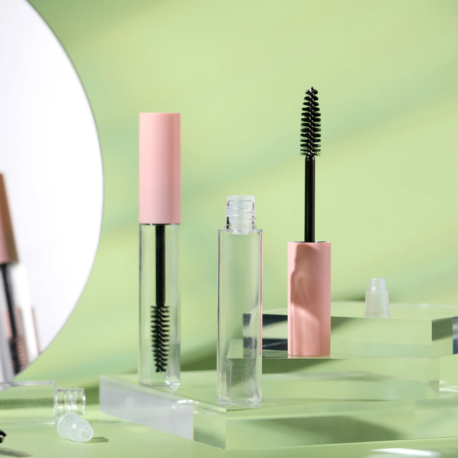 

10Pcs 10ml Minkissy Empty Mascara Tubes Diy Eyelash Cream Container Lightweight No Leaks Makeup Tool Bottle