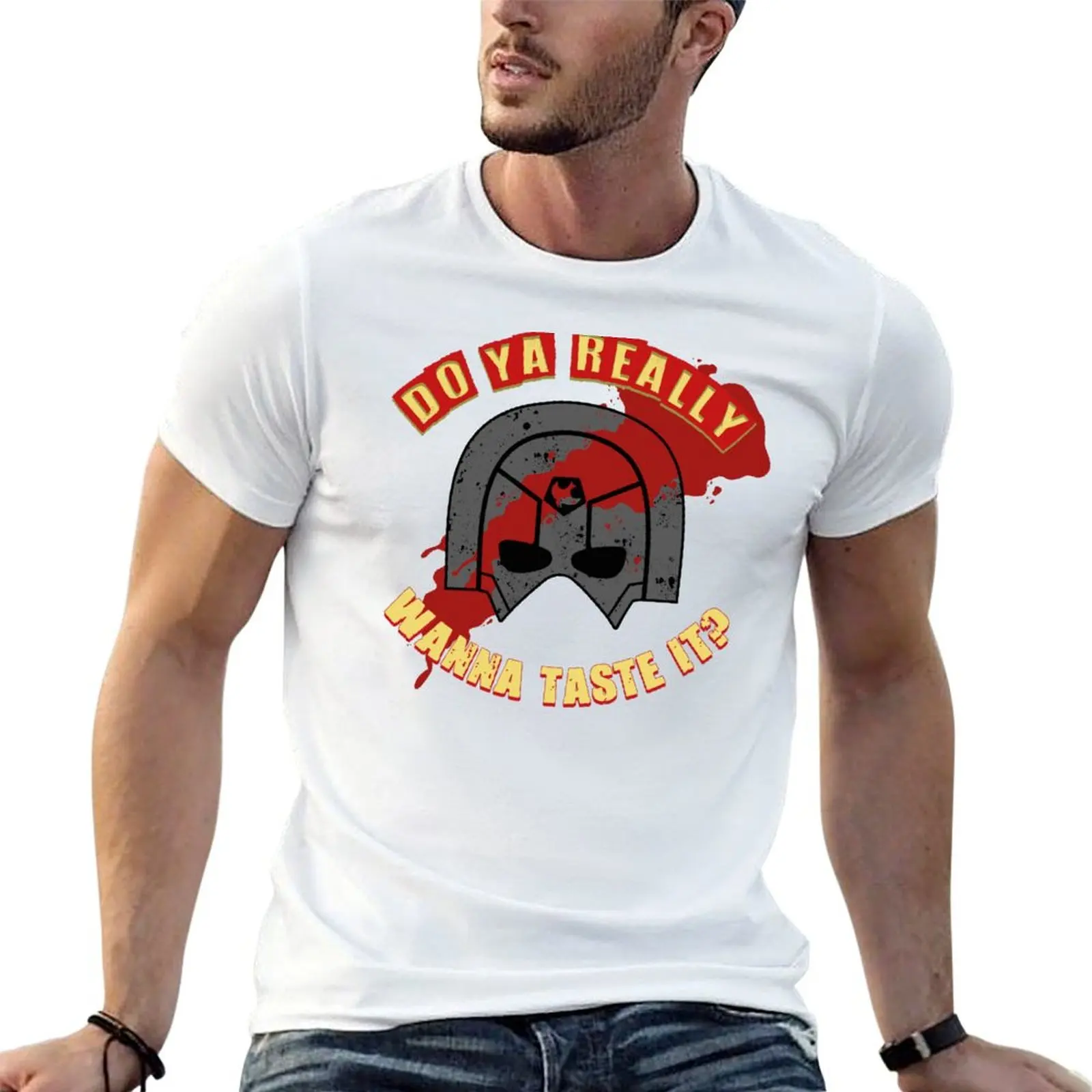 DO YA REALLY WANNA TASTE IT? T-Shirt Festival Casual Short Sleeve