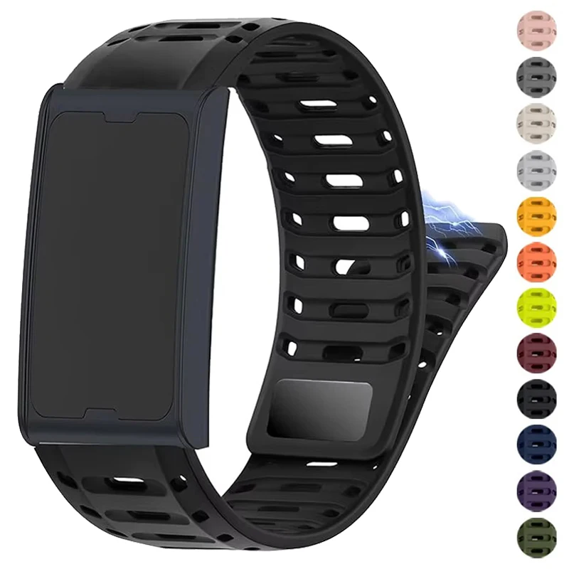 pulseira-de-silicone-respiravel-de-22mm-para-amazfit-helio-pulseira-magnetica-amazfit-active-max-bip-max-6-5-cheetah-2-ultra-balance-3-2-gtr3-4
