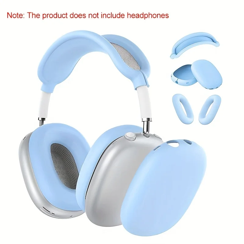 

3 in 1 Cover For AirPods Max Case TPU Wireless Headphones Cases For Apple Air Pods Max Headset Protective Fundas For Airpod Max