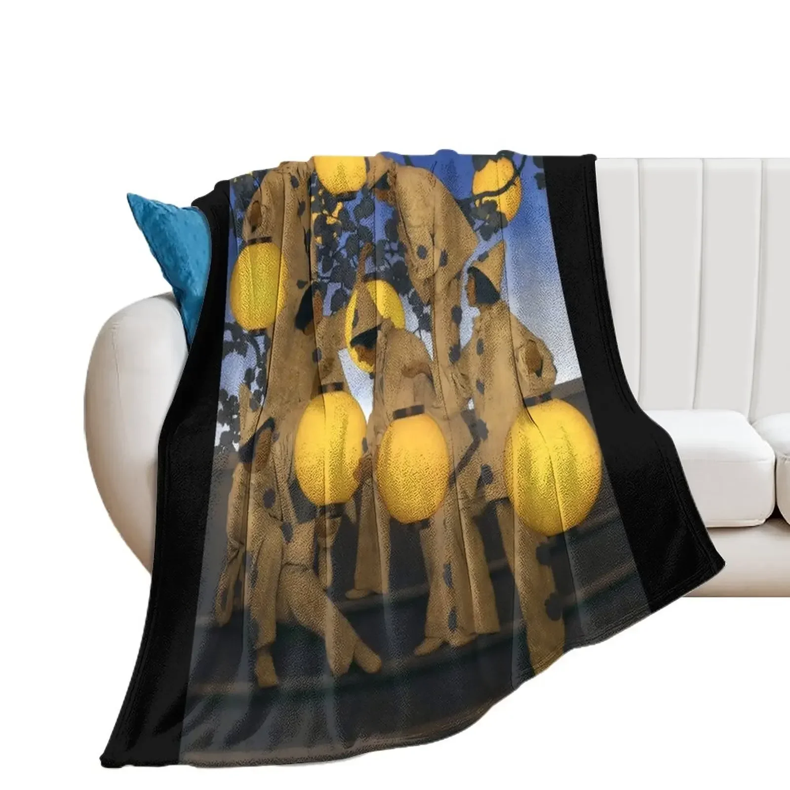 Maxfield Parrish - The Lantern Bearers Throw Blanket Hair Multi-Purpose Kid'S Blankets