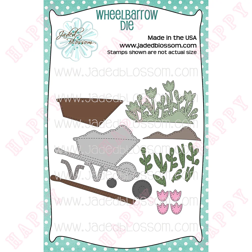 

New Metal Cutting Dies Wheelbarrow For Diy Scrapbooking Envelope Diary Photo Album Decorative Craft Greeting Embossing Template