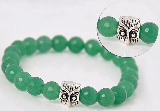 

IQRAH Green Agate Stone Bracelet