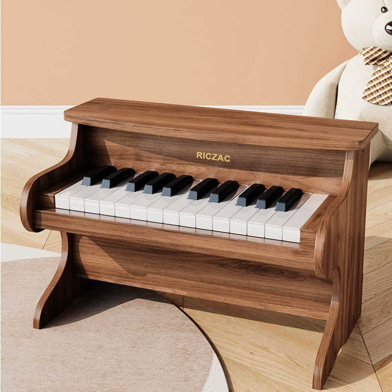 Wooden piano children's electronic organ beginner girl baby baby boy toy gift