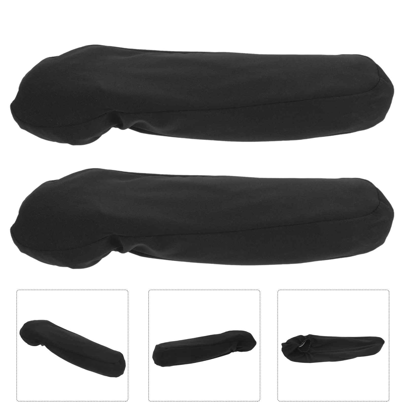 

1Pair Automotive Chair Handle Cover Arm Protector Durable Comfortable Easy Installation Stylish Mysterious Color