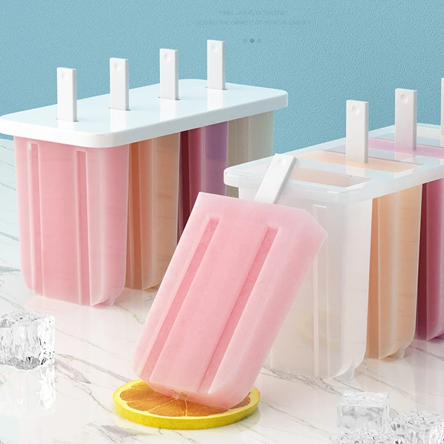 A homemade ice cream mold for making old popsicles. A special cheese stick for children's freezing