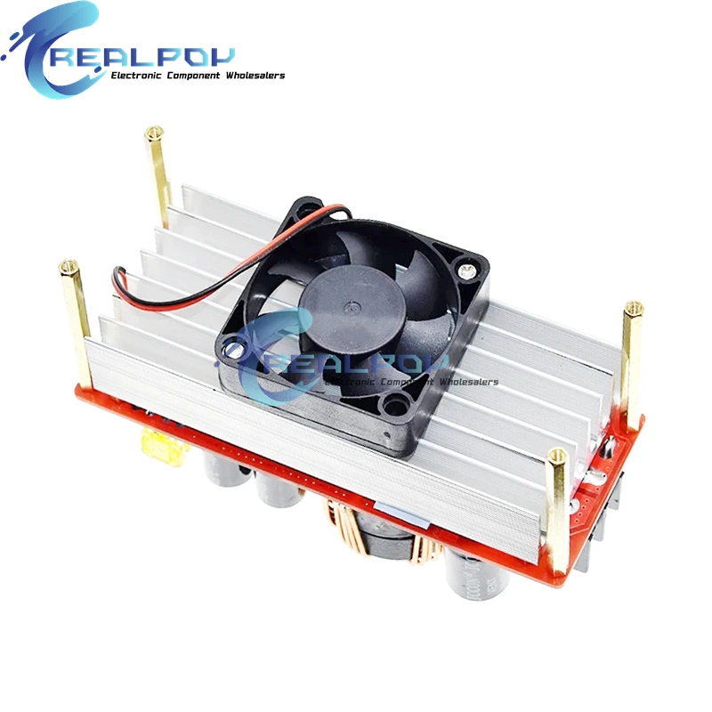 1800W 40A 1500W 30A 1200W 20A DC-DC Boost Converter Step Up Power Supply Module 10-60V to 12-90V Adjustable Voltage Charger