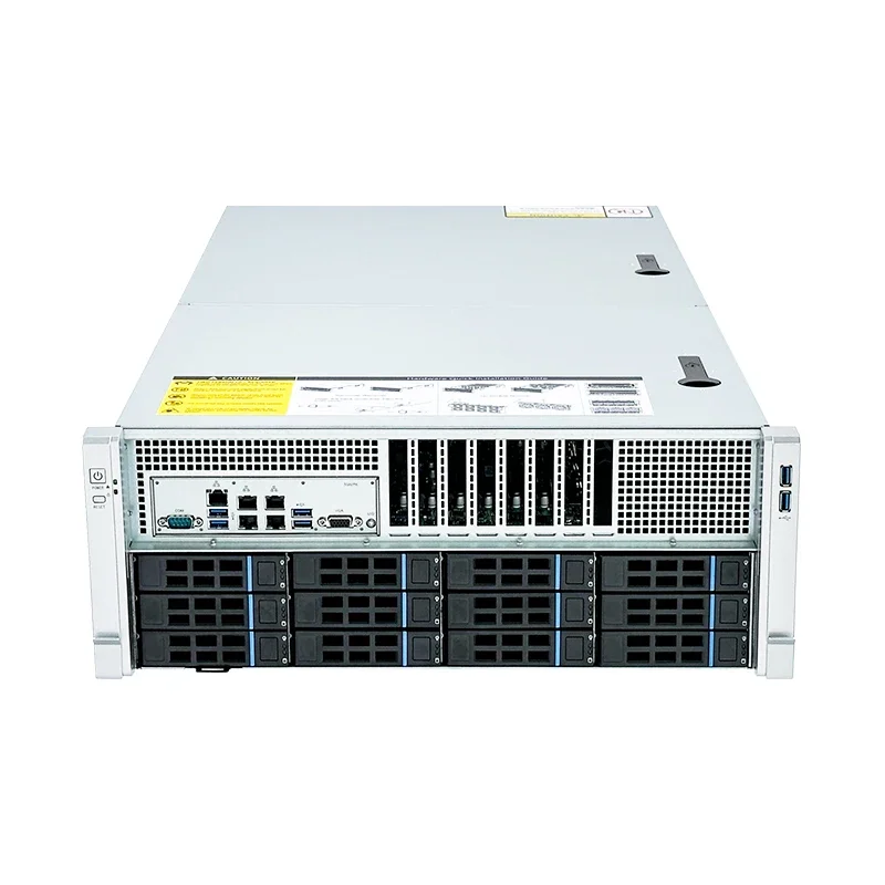 4U 8 9 GPU 4090 Server Chassis 16x Switch Deep Learning AI  Rendering Rack Server Case Platform   Chatgpt Edge Computing