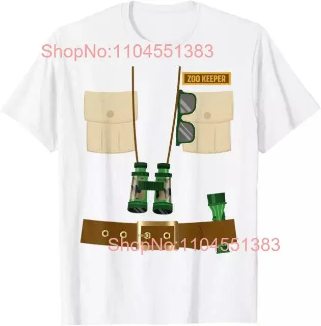 Zoo Keeper Halloween Costume DIY Gift Jungle Safari Explorer T-Shirt