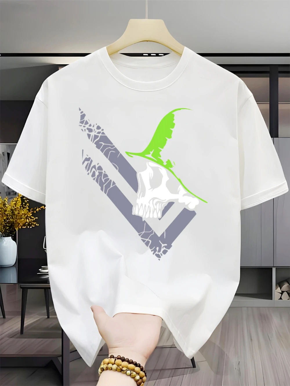 Camiseta Masculina Metálica Mulisha Murk, Camiseta Masculina Estampada, Camiseta Engraçada, Roupa Masculina Casual Streetwear, Roupa Casual para Fãs