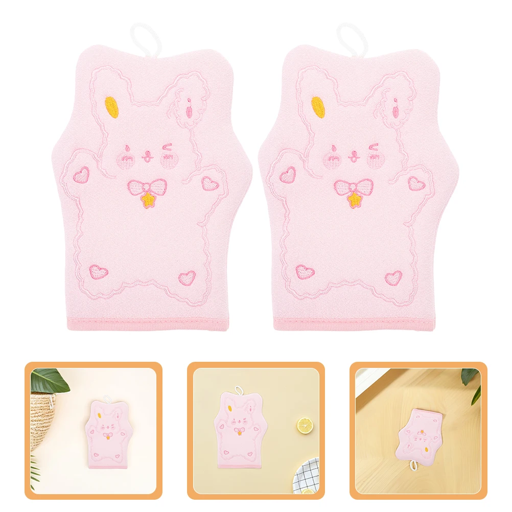 

Scrub Gloves Bath for Shower Exfoliating Body Exfoliator Scrubber Deep Mitt 's