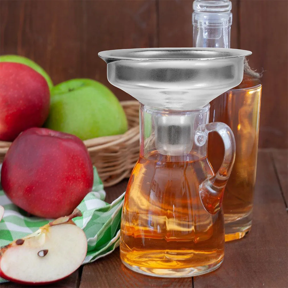 

Portable 8Pcs Stainless Steel Funnels For Liquid Transferring Kitchen Gadget Mini Bottle Filling Funnels
