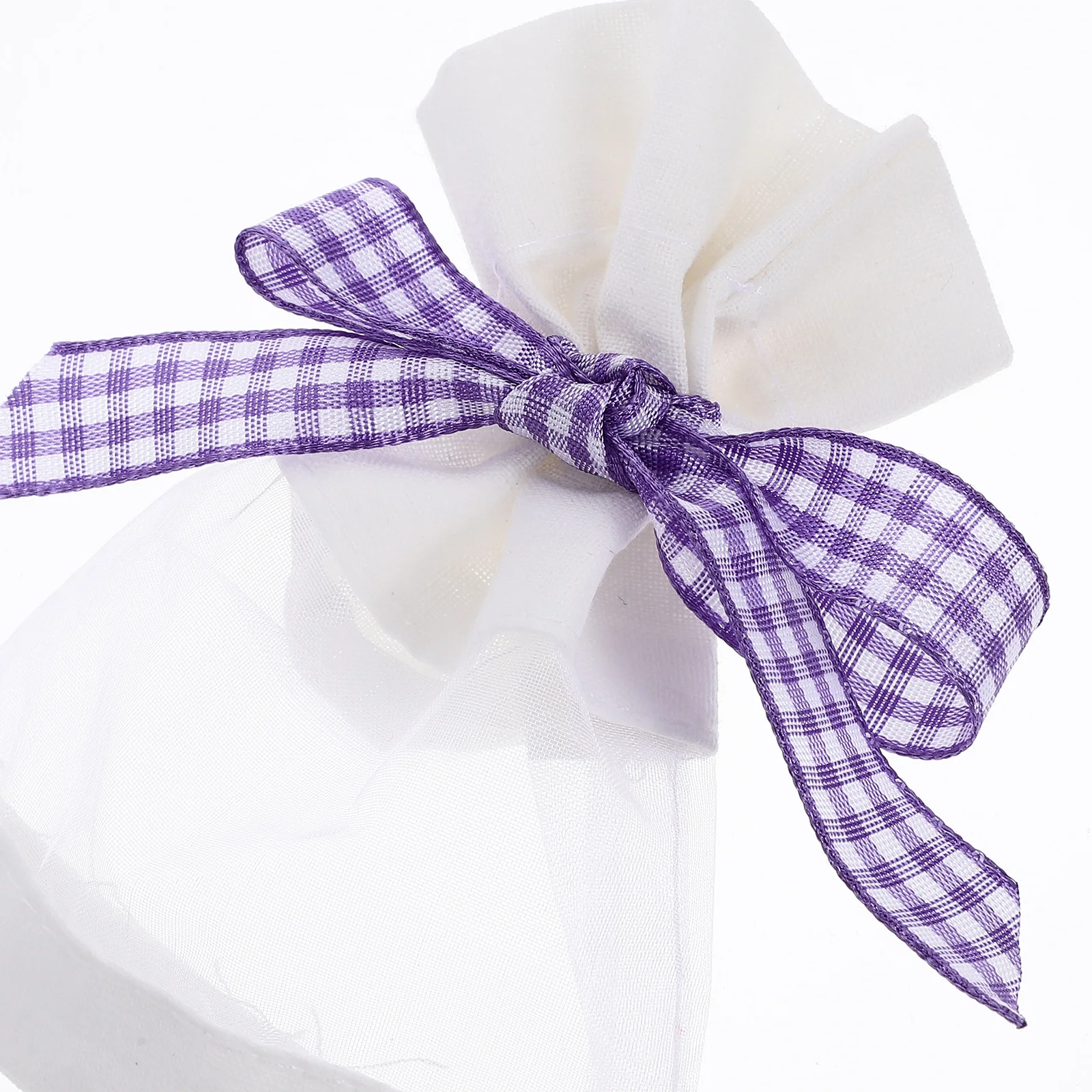 

10pcs Lavender Sachet Bags Empty Drawstring Storage Pouches Decorative Aromatherapy Gift Beads Necklaces Earrings Coins