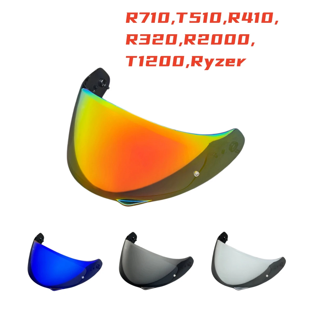 Helmets Visor Compatible with Scorpion EXO R710 Lens T510, R410, R320, R2000, T1200 Helmet Lens Uv Protection Lens Faceshield