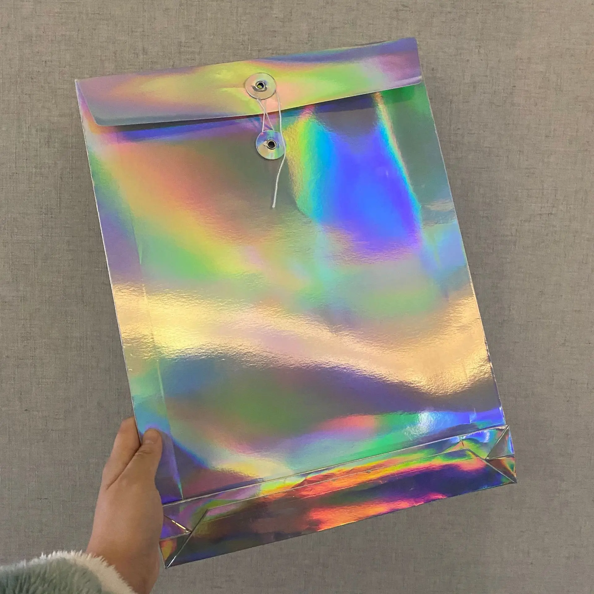 20 шт., разноцветные плотные конверты А4, 250 г