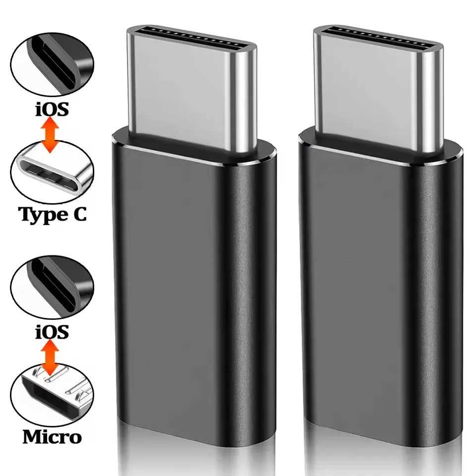 

1/5/10Pcs Micro USB Female To Type C Male Adapter Converter for Android Smart Phone Tablet USB Type C To Micro USB Connector