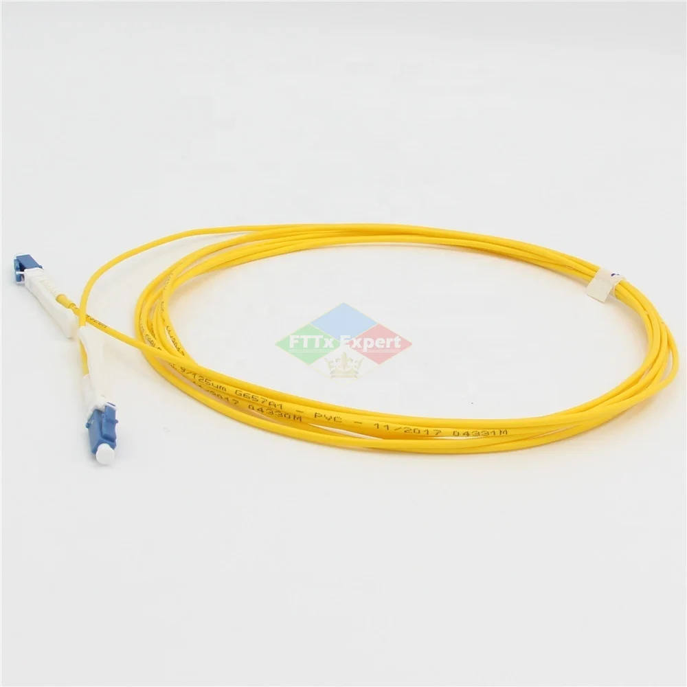 10PCS Simplex LC/UPC-LC/UPC fiber optic patch cord Cable 1m/2m/3m/5m/10m fiber optic jumper cable 3.0mm