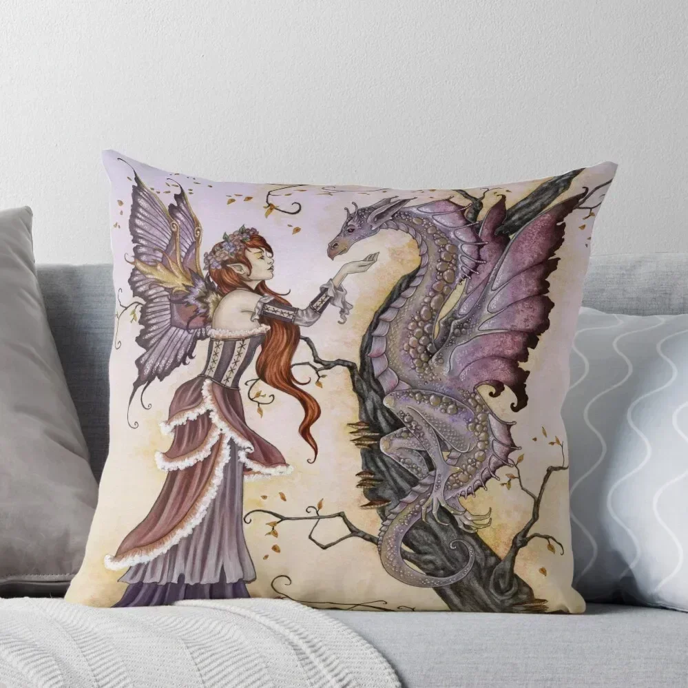 The Dragon Charmer Throw Pillow Christmas Covers Rectangular Cushion Cover Cushions For Children autumn decoration pillow