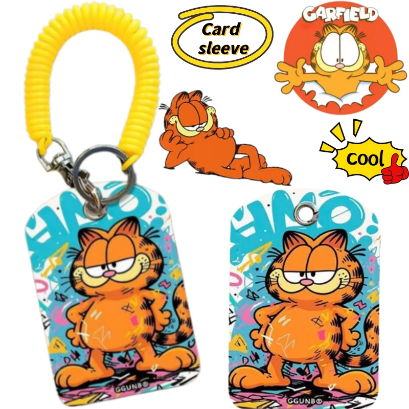 

Новый чехол для карты Garfield: креативный, высококачественный, с мультяшным принтом, для студенческих проездных, карт доступа, кампусных карт, защитный чехол от потери