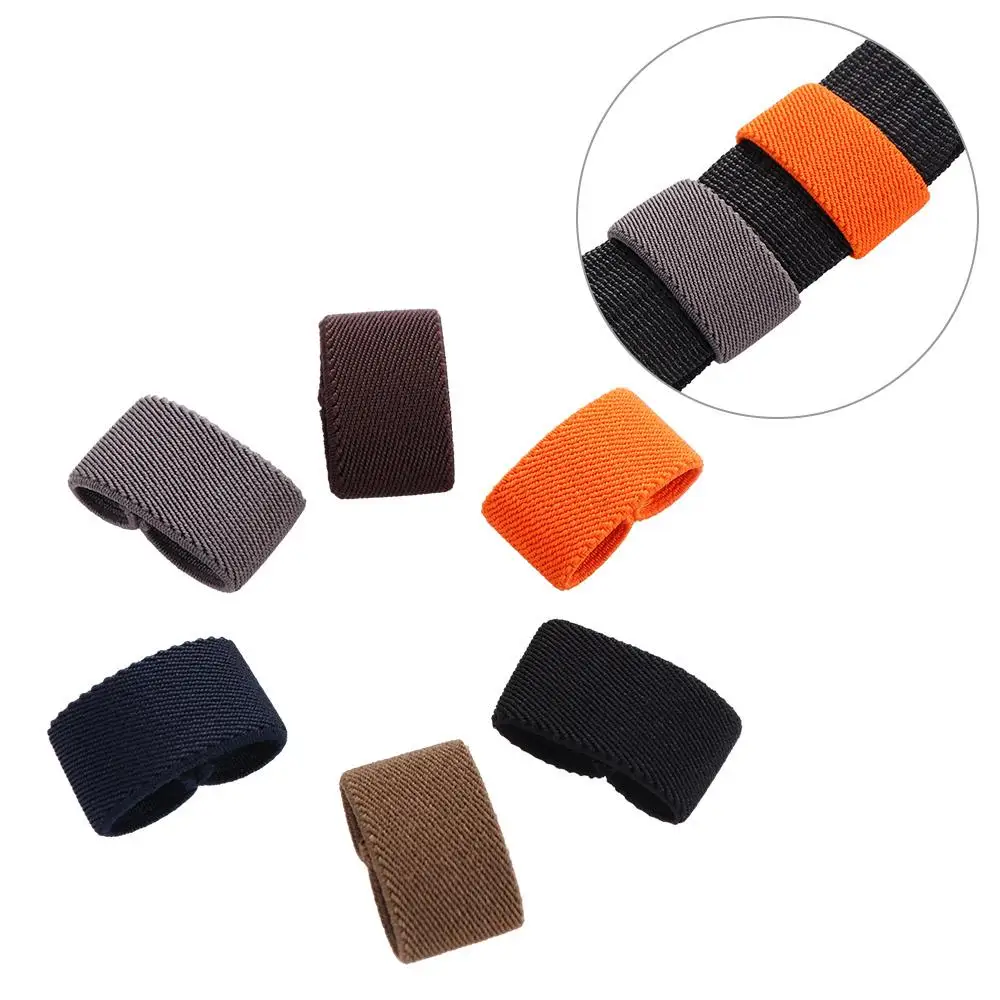 Belt Clip Elastic Webbing Accessory Keeper For Belt New Thickened Belt Loop Fixed Trouser Belt Belt Elastic Ring Elastic Buckle