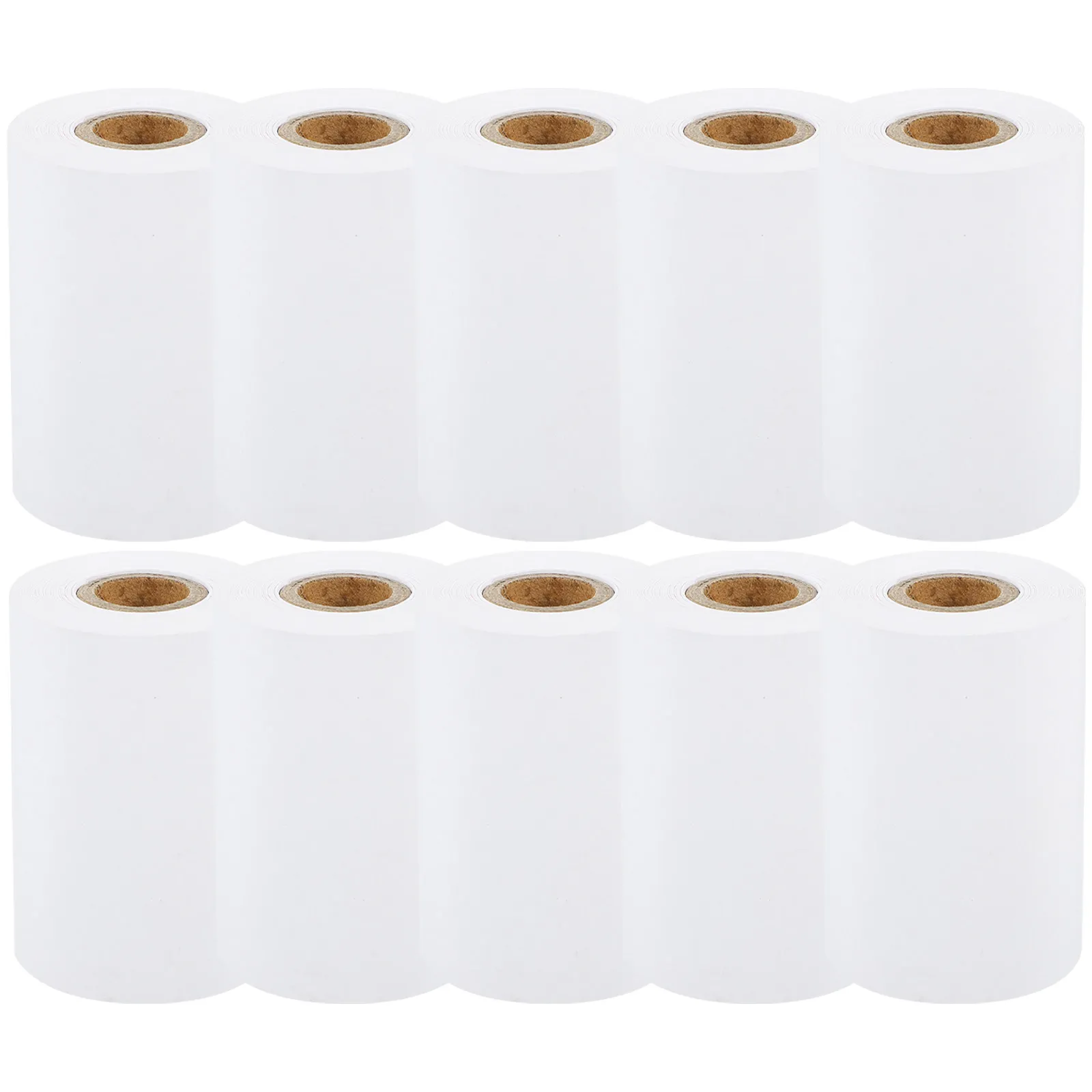 

10 Rolls Thermal Paper Till Rolls Smooth Lint Free Receipt Paper for Credit Card Machines Printer Use Thermal Papers