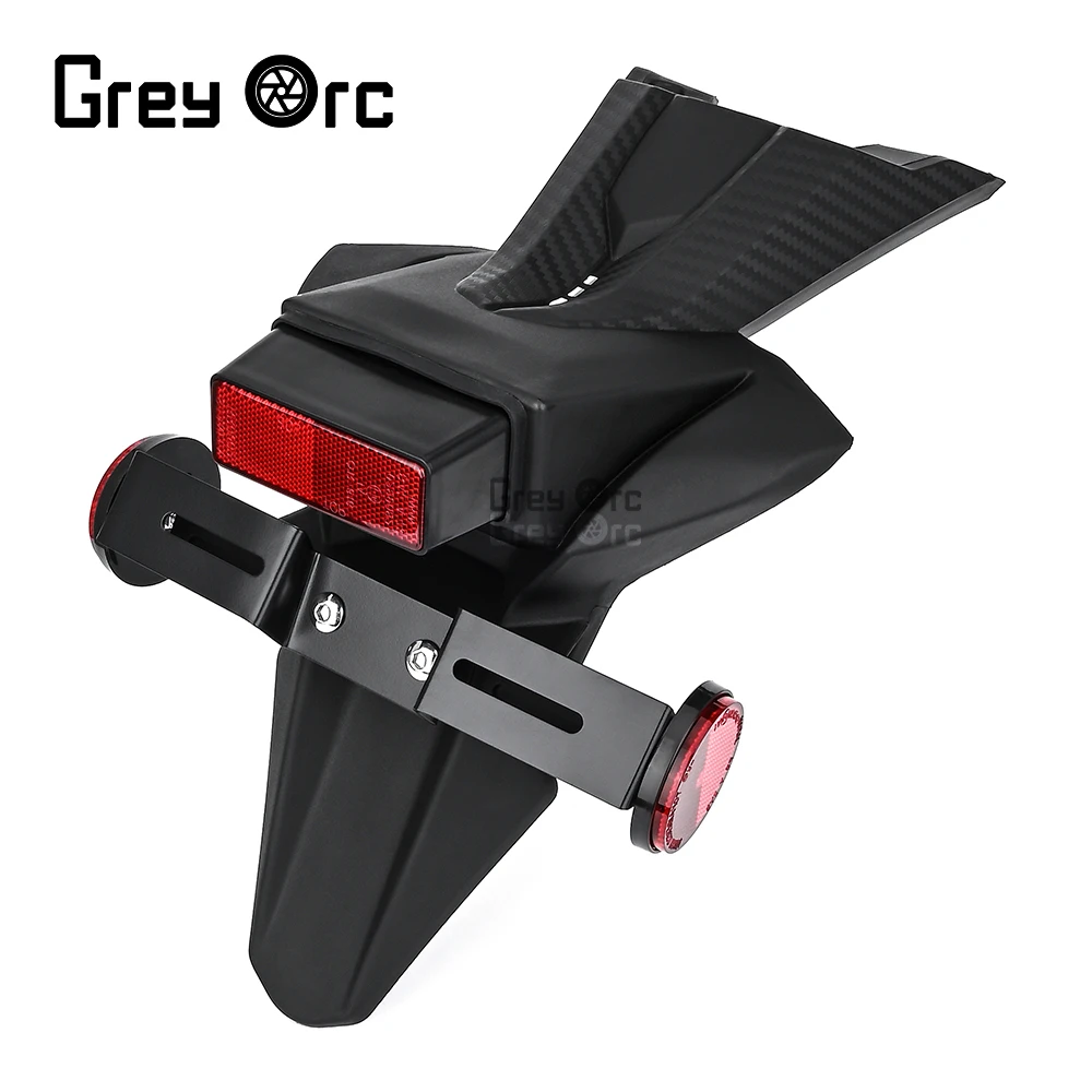 

Fit For Suzuki GSXR600 GSXR750 K11 2011-2024 2023 22 Rear Fender Mudguard Cover License Registration Plate Bracket GSXR 600 750
