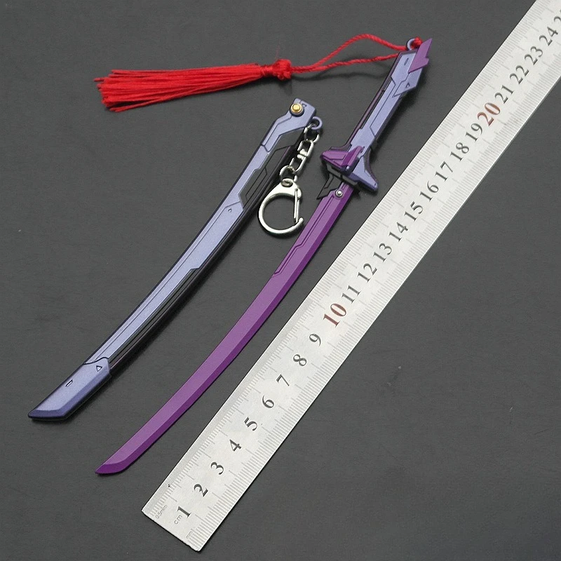 22cm RGX 11z Pro Onimaru Kunitsun Katana Valorant Game Peripheral All Metal Toy Samurai Craft Accessorie Ornament Collection Toy