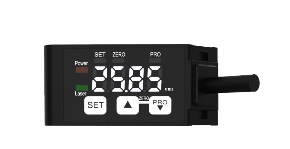 Sensor óptico de LC-S200MN de alta precisión, desplazamiento láser de múltiples funciones para diversas aplicaciones
