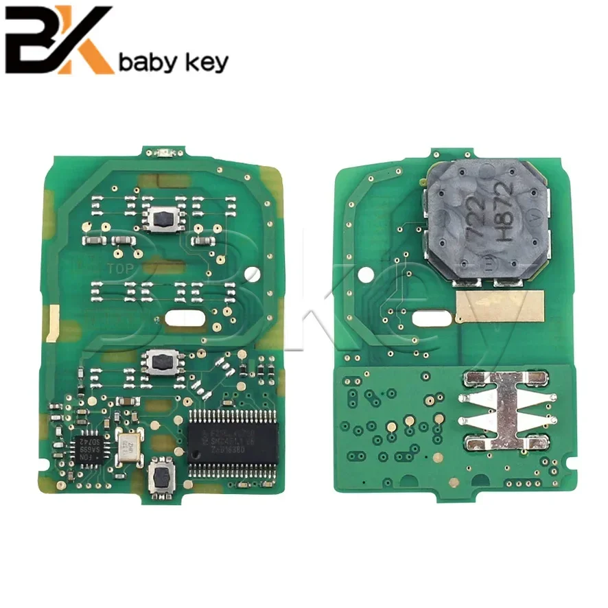 BB Key for Honda Accord Civic Jazz CRV HRV XRV Grace Pilot Venzel 434MHz ID47 Chip FCC ID:KR5V2X Keyless Go Smart Remote Car Key