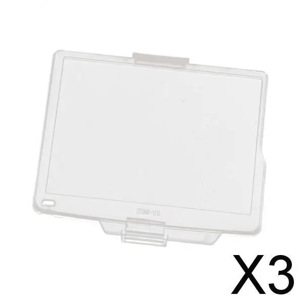 3-4pack BM-11 Hard LCD Screen Protective Cover Protector for Nikon D7000 SLR image 6