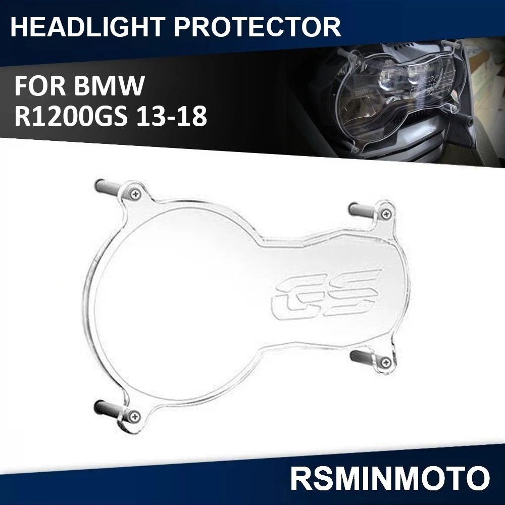 

Motorcycle Acrylic Headlight Protector Light Cover Protective Guard For BMW R1200GS R 1200GS R 1200 GS LC R1250GS Adventure