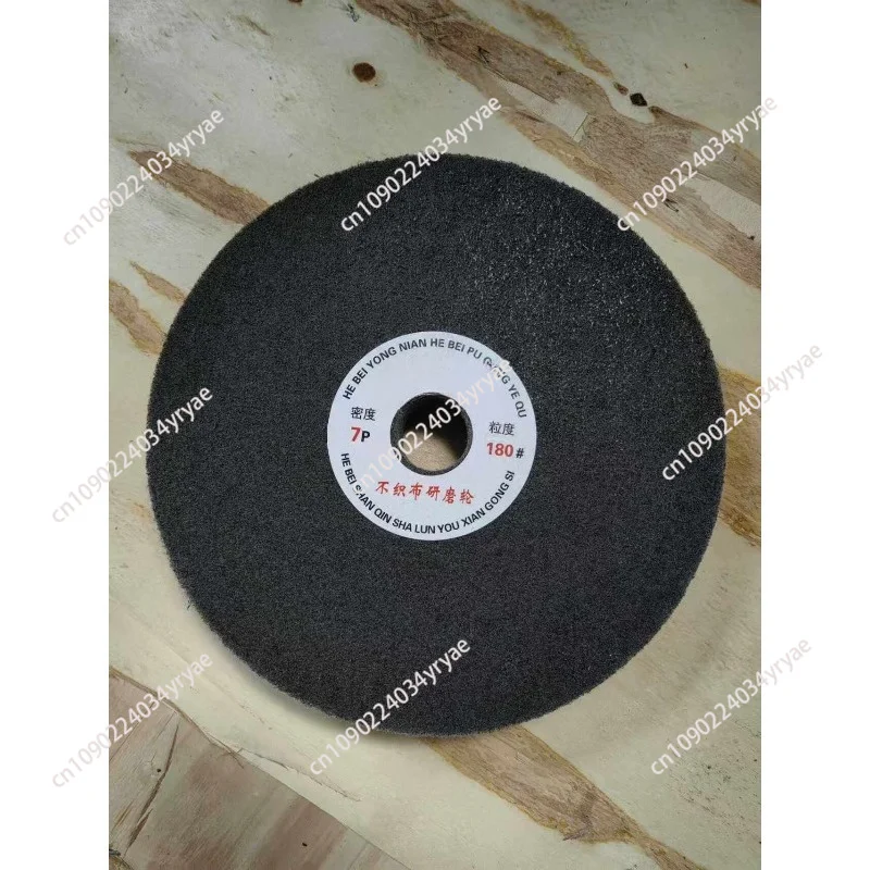 Round tube polishing machine nylon  brushed polishing wheel gauze thousand impeller wool wheel rubber guide