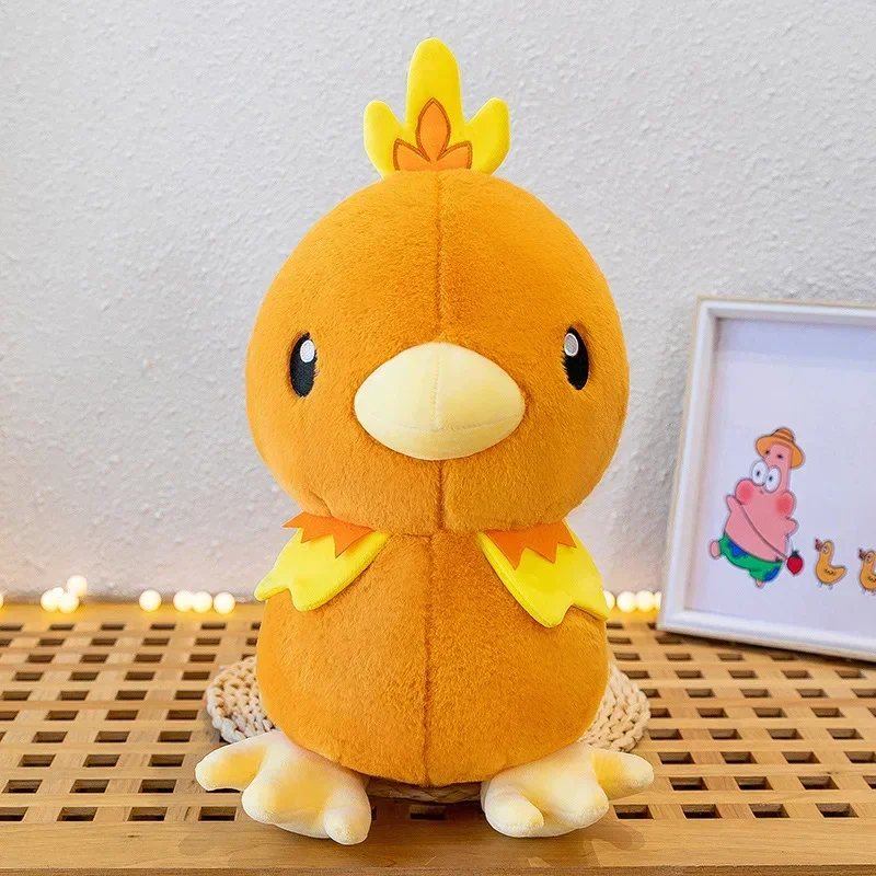 30/100cm New Pokemon Torchic Large Plush Toy Anime Doll Cute Cartoon Pokémon Torchic Stuffed Plushie Pillow Kids Birthday Gifts